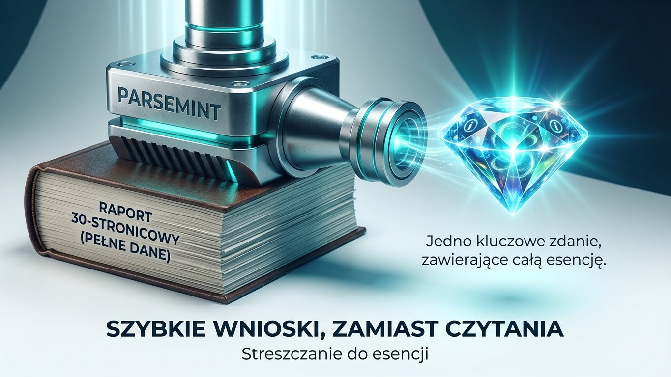 Streszczanie dokumentów PDF: 30-stronicowy raport do 3 zdań w sekundę dzięki AI