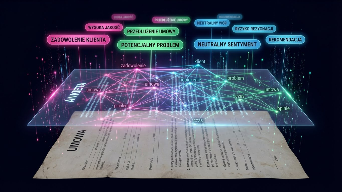 Semantyczna analiza dokumentów: Jak AI rozumie emocje i intencje w tekstach