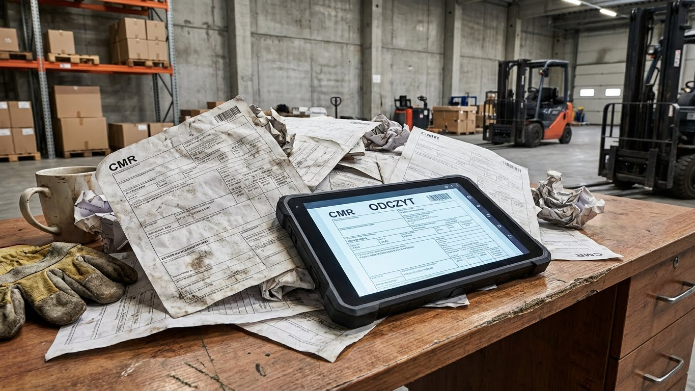 TSL: Jak automatycznie sczytywać dane z listów przewozowych (CMR) i WZ? Kompletny przewodnik po cyfryzacji logistyki